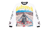 Long Lonely Road Long Sleeve T-shirt "White/Black" 5VWIGC1U