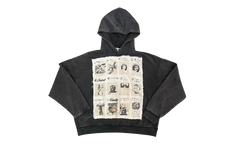 Patchwork Vain Pullover Hoodie "Charcoal" OSTG SAVAN NOZV