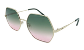 Rectangle Sunglasses "Shiny Gold" MCM140S-727