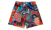 EE BASIC SHORT "SS24 - Orange/Pink" EE724