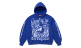 DJ Screw Zip Up Hooded Sweatshirt "SS26 - Royal" SU27356