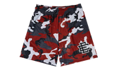EE BASIC SHORT "SS24 - Maroon/Black Camo" EE719