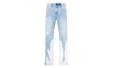 Denis Light Wash Splatter Jeans "Light Blue" MU24D678 B1104WTPSP