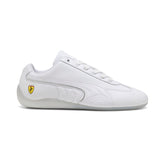 Scuderia Ferrari Speedcat Miami White Lace Up Sneakers