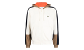 Colorblock Hoodie "White / Brown / Navy Blue" SH1301 RI2