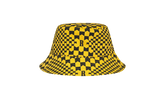 Checkered Monogram Bucket Hat "Yellow/Black" FW22HA06012981
