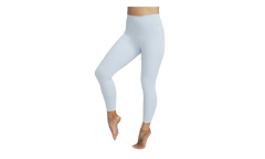 Zenvy High-Waisted 7/8 Leggings WMNS "Light Armoury Blue / Black" DQ6015 441