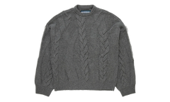 Linas Dual Crewneck Sweatshirt "Ash Grey" N3AW25N3KN03AG