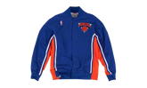 NBA Authentic Warm-Up Jacket "1992-93 New York Knicks - Blue / Orange" 6056S318D92NYK