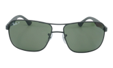 Aviator Polarized Sunglasses "Matte Black" RB3516-006-9A_59