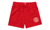 EE Basic Shorts GS "Goji Berry Red / Off White" EE323