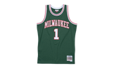NBA Oscar Robertson Swingman Jersey "1970-71 Milwaukee Bucks - Dark Green" 353J315FGYORI