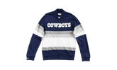 NFL Front Stripe Full Zip Sweater "Dallas Cowboys - Navy" SWTRAJ18024 DCONAVY