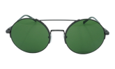 Round Sunglasses "RUTHENIUM/GREEN" MCM160S-072