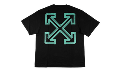 TAPE ARROW SKATE FIT TEE "Black" 44OWOS26T059 001