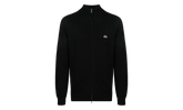 Zip-Up High-Neck Cotton Sweater "Black" AH1957 031