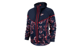 Floral Print Jacket WMNS "Blue" 922188 471