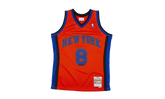 NBA Latrell Sprewell Reload Swingman Jersey "1998 New York Knicks - Orange" SMJYCP19287 NYKORAN98LSP