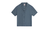 Elena Monogram Silk Camp Shirt WMNS "Navy" khw030292 336