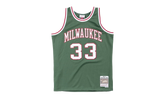 NBA Kareem Abdul-Jabbar Swingman Jersey "1970 Milwaukee Bucks - Green" SMJYAC18107 MBUDKGN70KAB