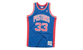 NBA Grant Hill Swingman Road Jersey "1995 Detroit Pistons - Royal" SMJYAC18025 DPIROYA95GHI