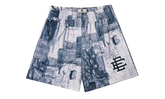 EE BASIC SHORT "SS23 - Grey Boro Patchwork" EE714
