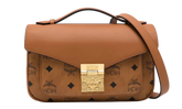 Medium Tracy Crossbody in Visetos "Cognac" MWRFSXT01CO001