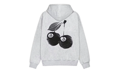 Cherries Hoodie "Ash Heather" STUS450