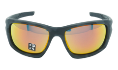 Valve Polarized Sunglasses "Matte Black Camo / Ruby Iridium Polarized" OO9236 31