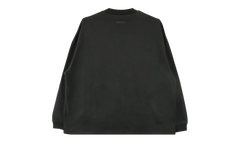 Heavy Jersey Long Sleeve Tee Shirt "Jet Black" 125SP242014F
