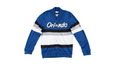 NBA Front Stripe Full Zip Sweater "Orlando Magic - Royal" SWTRAJ18024 OMAROYA
