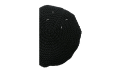 KNITTED BERET "Black" S50TC0072S18420900