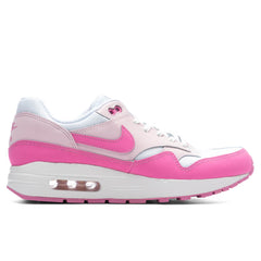 Air Max 1 (GS) - White/Playful Pink/Pink Foam