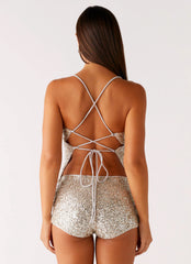 Maelis Cami Top - Silver