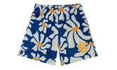 EE BASIC SHORT "SS24 - Blue Daisies/Yellow" EE782