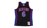 NBA Julius Erving Reload Swingman Jersey "1976 Philadelphia 76ers - Black" SMJYCP19300 P76BLCK76JER