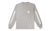 EE LONG SLEEVE T-SHIRT "SS25 - Heather Grey/White" EE647