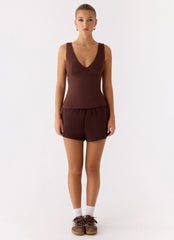 Hard To Tame Top - Chocolate