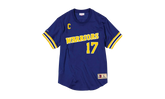 NBA Chris Mullin Name & Number Mesh Crewneck "Golden State Warriors - Royal" BA84X4 GSW B CCV