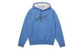 Signature Hooded Flecked Cotton Fleece Hoodie "Blue Chine" SH2059 HG3