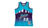 NBA Karl Malone Reload Swingman Jersey "1996 Utah Jazz - Blue" SMJYCP19271 UJABLUE96KMA