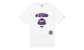 Aape Foil Moonface T-Shirt "White / Purple" CA5CEA57