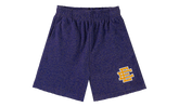 EMANUEL EE BOUCLE SHORT COTTON "Purple/Yellow" EE756