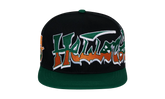 Records Snapback Hat "Green / Black" HSR146