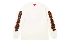 Cracked Sleeve Long Sleeve Top "SS26 - Washed White" SU27257