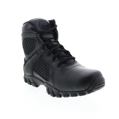 Bates Shock 6" Side Zip E07006 Mens Black Wide Leather Tactical Boots