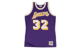NBA Magic Johnson Swingman Road Jersey "1984 Los Angeles Lakers - Purple" SMJYGS18176 LALPURP84EJH