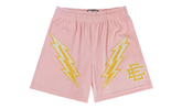 EE BASIC SHORT "SS24 - Bolt Rose Quartz/Yellow Bolt" EE688