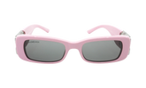 Rectangular Frame Sunglasses WMNS "Pink / Silver" BB0096S 012