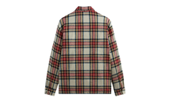 Plaid Boxy Collared Overshirt "Fame" KHM031333 678